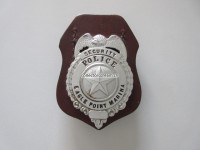 alte Dienstmarke Police Eagle Point Marina