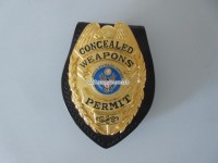 Metall Badge Concealed Weapons Permit