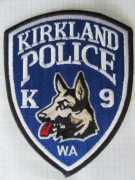 K-9, Kirkland Police, WA
