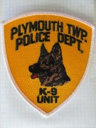 K-9, Plymouth TWP. Police Dept.