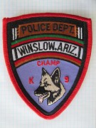 K-9, Winslow Police Dept. Arizona