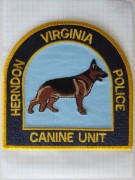 K-9, Herndon Police, Virginia