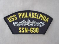 Stoffabzeichen, USS Philadelphia SSN-690