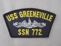 Stoffabzeichen, USS Greeneville SSN 772