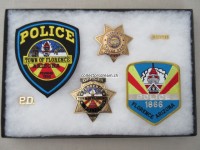 Badge Set, Florence Police, Arizona