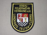 Stoffabzeichen Kreis-Feuerwehrverband e.V. Landkreis Teltow-Fläming