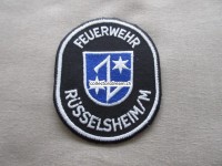 Stoffabzeichen Feuerwehr Rüsselsheim/M