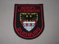 Stoffabzeichen Berufsfeuerwehr Duisburg