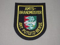 Stoffabzeichen Amts-Brandmeister AMT Putlitz-Berge