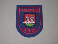 Stoffabzeichen Feuerwehr Bünde