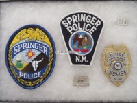 Metall Badge, Chief Springer Police, New Mexico