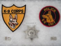 Metall Badge, K-9 Associated Security Specialist