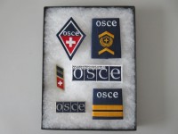 Schlaufen und Abzeichen Set " OSCE "