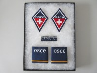 Schlaufen und Abzeichen Set " OSCE ", Leutnant