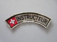 Stoffabzeichen " Instructeur "