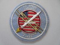 Stoffabzeichen, Metallstickerei, US Space Command