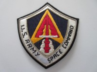 Stoffabzeichen, Metallstickerei, US Army Space Command
