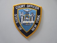 Police Stoffabzeichen, N.Y. Court Officer