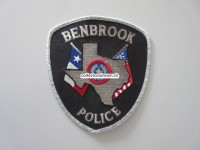 Police Stoffabzeichen, Benbrook Texas