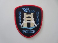 Police Stoffabzeichen, Waco Texas