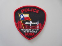 Police Stoffabzeichen, Roma Texas