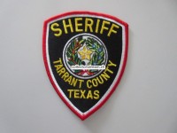 Sheriff Stoffabzeichen, Tarrant County Texas