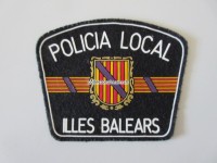 Stoffabzeichen " Policia Local Illes Balears " Spanien