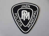Stoffabzeichen " Policia Municipal Jaen " Spanien