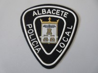 Stoffabzeichen " Policia Local Albacete " Spanien