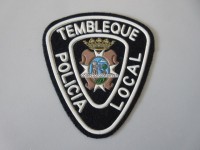 Stoffabzeichen " Policia Local Tembleque " Spanien