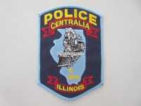 Stoffabzeichen / Patch, Police Centralia Illinois