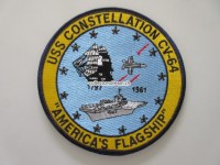 Stoffabzeichen/Patch, USS Constellation CV-64