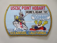 Stoffabzeichen/Patch, USCGC, Point Hobart, Oceanside, California