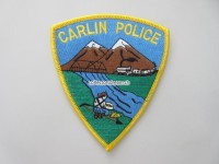 Stoffabzeichen/Patch, Carlin Police, Nevada