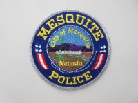 Stoffabzeichen/Patch, Mesquite Police, Nevada