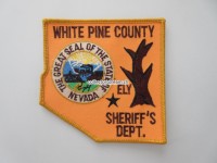 Stoffabzeichen/Patch, Sheriff's Dept. White Pine County, Nevada