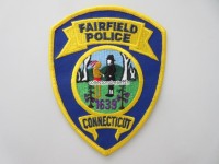 Stoffabzeichen/Patch, Fairfield Police, Connecticut