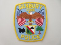 Stoffabzeichen/Patch, Danbury Police, Connecticut