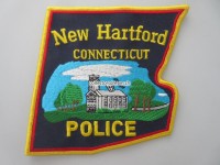 Stoffabzeichen/Patch, New Hartford Police, Connecticut