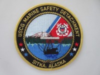 Stoffabzeichen/Patch, U.S. Coast Guard Sitka, Alaska