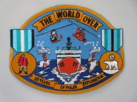 Stoffabzeichen/Patch, 25 Years of Polar Exploration