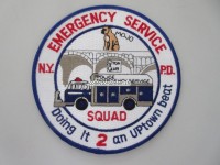 Stoffabzeichen/Patch, N.Y.P.D. Police Emergency Service