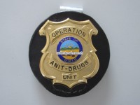 Metall Badge, Operation Anti-Drugs Unit, State of Ohio