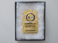 Metall Badge, S.C. Dept. of Corrections, Lieutenant, South Carolina