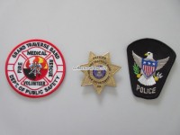 Metall Badge, Officer, Grand Traverse Band, Law Enforcement, State of Michigan