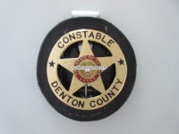 Metall Badge, Constable, Denton County, Texas