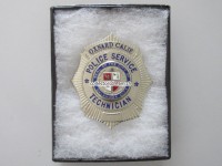 Metall Badge, Police Service Technican, Oxnard, California