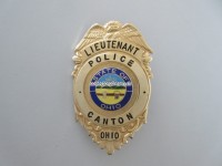 Metall Badge Lieutenant, Police Canton, State of Ohio