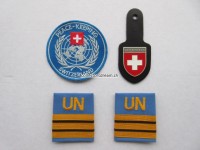 Offiziers Schulterschlaufen Paar, UN / Peace Keeping, Oberst