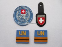 Offiziers Schulterschlaufen Paar, UN / Peace Keeping, Oberstleutnant